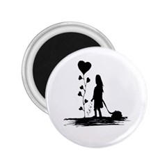 Sowing Love Concept Illustration Small 2 25  Magnets by dflcprints