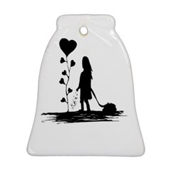 Sowing Love Concept Illustration Small Bell Ornament (two Sides) by dflcprints