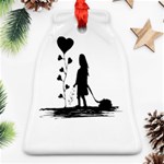 Sowing Love Concept Illustration Small Bell Ornament (Two Sides) Front