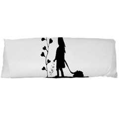 Sowing Love Concept Illustration Small Body Pillow Case Dakimakura (two Sides) by dflcprints