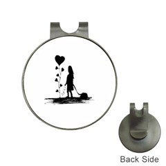 Sowing Love Concept Illustration Small Hat Clips With Golf Markers by dflcprints