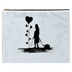 Sowing Love Concept Illustration Small Cosmetic Bag (xxxl)  by dflcprints