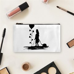 Sowing Love Concept Illustration Small Cosmetic Bag (small)  by dflcprints