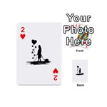 Sowing Love Concept Illustration Small Playing Cards 54 (Mini)  Front - Heart2