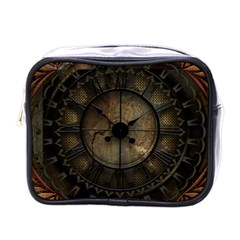 Steampunk, Wonderful Noble Steampunnk Design Mini Toiletries Bags by FantasyWorld7