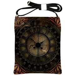 Steampunk, Wonderful Noble Steampunnk Design Shoulder Sling Bags by FantasyWorld7