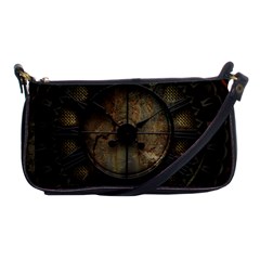 Steampunk, Wonderful Noble Steampunnk Design Shoulder Clutch Bags by FantasyWorld7