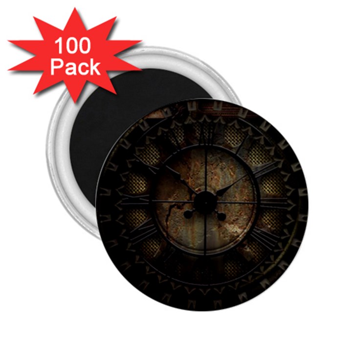 Steampunk, Wonderful Noble Steampunnk Design 2.25  Magnets (100 pack) 