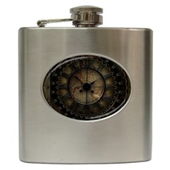 Steampunk, Wonderful Noble Steampunnk Design Hip Flask (6 Oz) by FantasyWorld7