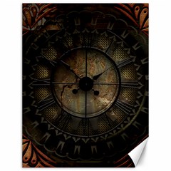 Steampunk, Wonderful Noble Steampunnk Design Canvas 12  X 16   by FantasyWorld7