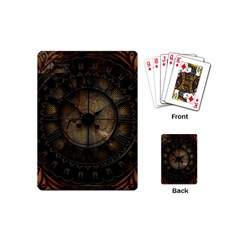 Steampunk, Wonderful Noble Steampunnk Design Playing Cards (mini)  by FantasyWorld7