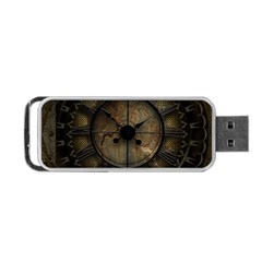 Steampunk, Wonderful Noble Steampunnk Design Portable Usb Flash (one Side) by FantasyWorld7