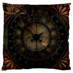 Steampunk, Wonderful Noble Steampunnk Design Standard Flano Cushion Case (one Side) by FantasyWorld7