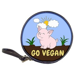 Go Vegan - Cute Pig Classic 20-CD Wallets