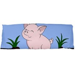 Go Vegan - Cute Pig Body Pillow Case Dakimakura (Two Sides)