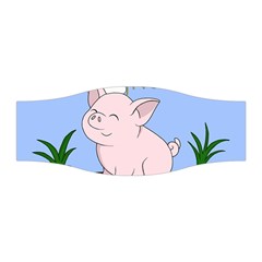 Go Vegan - Cute Pig Stretchable Headband