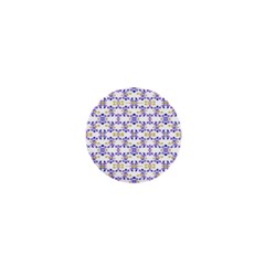 Decorative Ornate Pattern 1  Mini Buttons by dflcprints