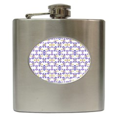 Decorative Ornate Pattern Hip Flask (6 Oz) by dflcprints