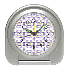 Decorative Ornate Pattern Travel Alarm Clocks by dflcprints