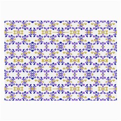 Decorative Ornate Pattern Large Glasses Cloth (2-side) by dflcprints