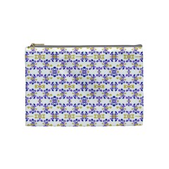 Decorative Ornate Pattern Cosmetic Bag (medium)  by dflcprints