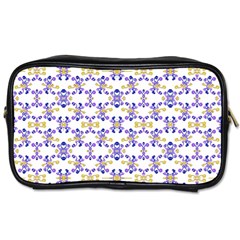 Decorative Ornate Pattern Toiletries Bags by dflcprints