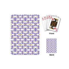 Decorative Ornate Pattern Playing Cards (mini)  by dflcprints