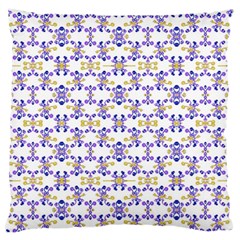 Decorative Ornate Pattern Standard Flano Cushion Case (two Sides) by dflcprints