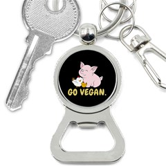 Go Vegan - Cute Pig And Chicken Button Necklaces by Valentinaart