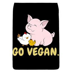 Go Vegan - Cute Pig And Chicken Flap Covers (s)  by Valentinaart