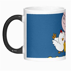 Go Vegan - Cute Pig and Chicken Morph Mugs