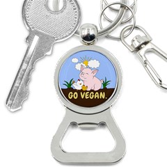 Go Vegan - Cute Pig And Chicken Button Necklaces by Valentinaart