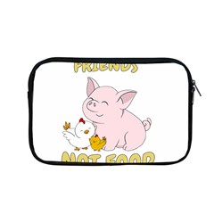 Friends Not Food - Cute Pig And Chicken Apple Macbook Pro 13  Zipper Case by Valentinaart