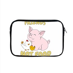 Friends Not Food - Cute Pig and Chicken Apple MacBook Pro 15  Zipper Case