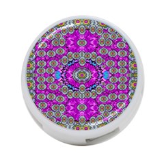 Spring Time In Colors And Decorative Fantasy Bloom 4-port Usb Hub (one Side) by pepitasart