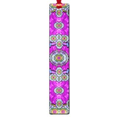 Spring Time In Colors And Decorative Fantasy Bloom Large Book Marks by pepitasart