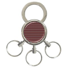 Indian Stripes 3-ring Key Chains by jumpercat