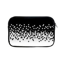 Flat Tech Camouflage Black And White Apple MacBook Pro 13  Zipper Case