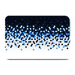 Flat Tech Camouflage Reverse Blue Plate Mats by jumpercat