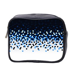 Flat Tech Camouflage Reverse Blue Mini Toiletries Bag 2-side by jumpercat