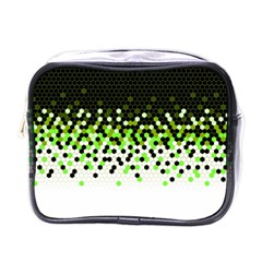 Flat Tech Camouflage Reverse Green Mini Toiletries Bags by jumpercat