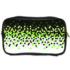 Flat Tech Camouflage Reverse Green Toiletries Bags 2-side by jumpercat