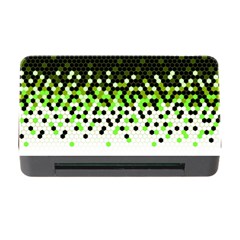 Flat Tech Camouflage Reverse Green Memory Card Reader With Cf by jumpercat