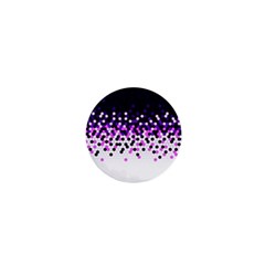 Flat Tech Camouflage Reverse Purple 1  Mini Magnets by jumpercat