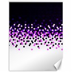 Flat Tech Camouflage Reverse Purple Canvas 18  x 24   17.8 x23.08  Canvas - 1