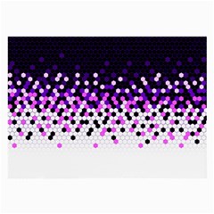 Flat Tech Camouflage Reverse Purple Large Glasses Cloth (2-side) by jumpercat