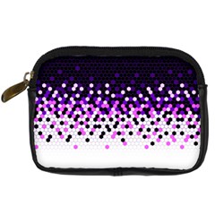 Flat Tech Camouflage Reverse Purple Digital Camera Cases by jumpercat