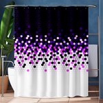 Flat Tech Camouflage Reverse Purple Shower Curtain 60  x 72  (Medium)  60 x72  Curtain