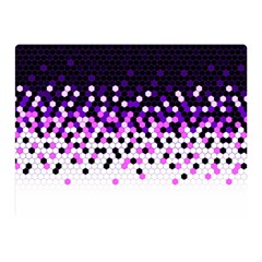 Flat Tech Camouflage Reverse Purple Double Sided Flano Blanket (mini)  by jumpercat