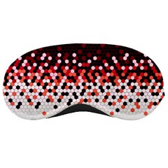 Flat Tech Camouflage Reverse Red Sleeping Masks